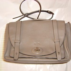 COACH Bleeker Brooklyn Leather Messenger Crossbody